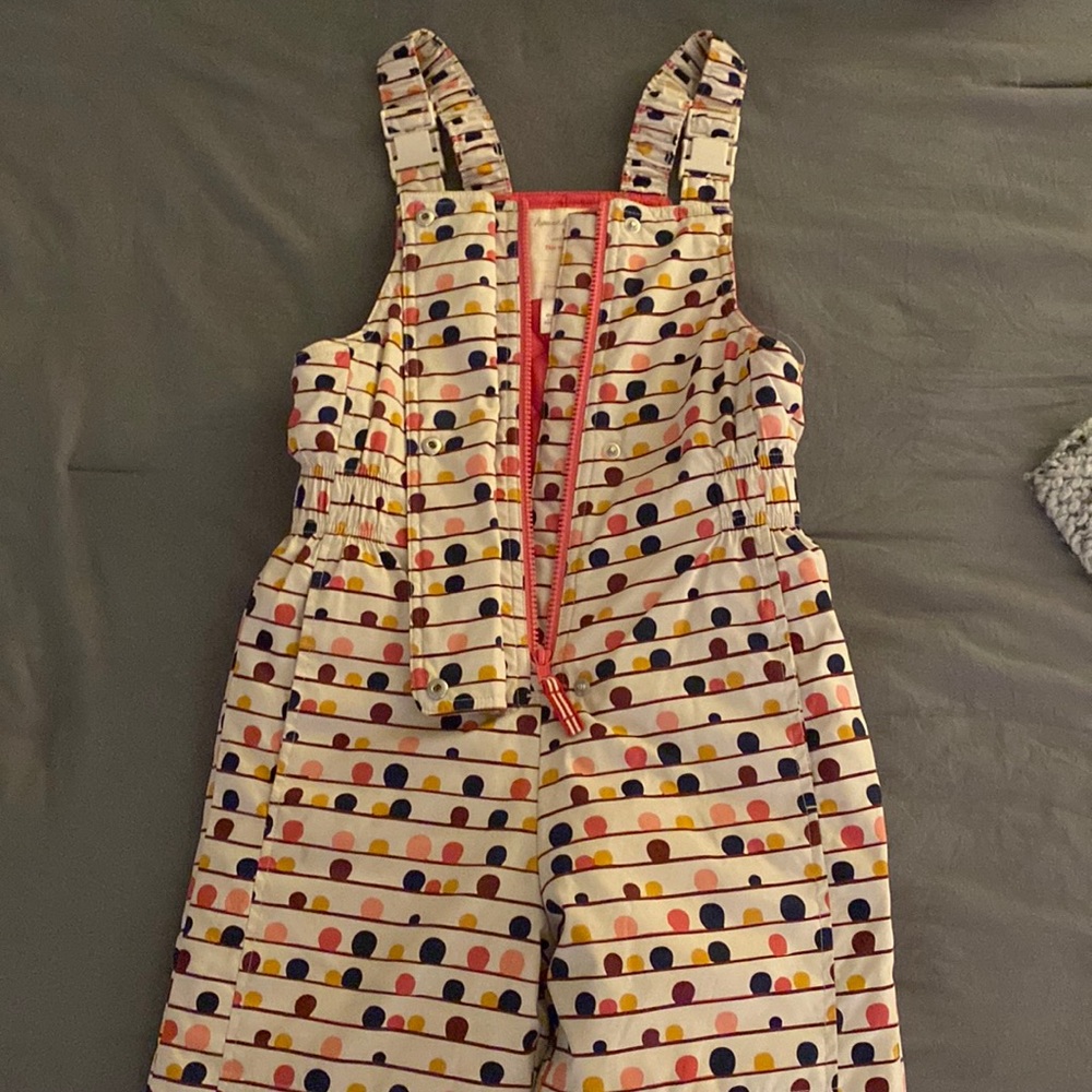 Hanna Andersson Snow bib girls size 120 - size 6/7